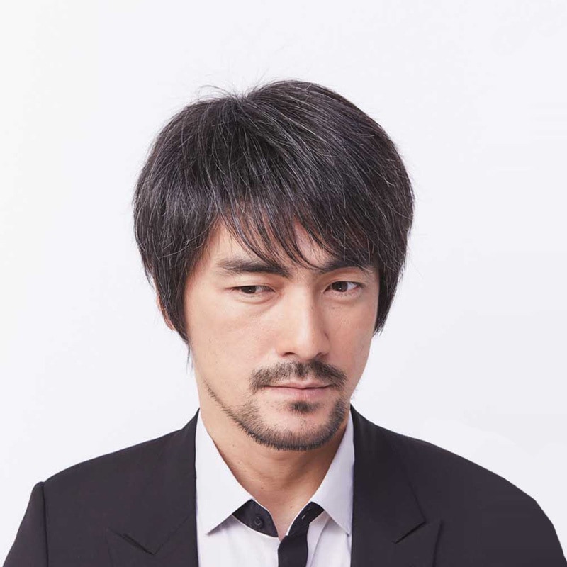 オム・リーブル ベーシックスタイル人毛ミックスウィッグ L グレー15% 【 コスプレ かつら ファッション メンズ フルウィッグ 自然 ファッションウィッグ 男性用 】