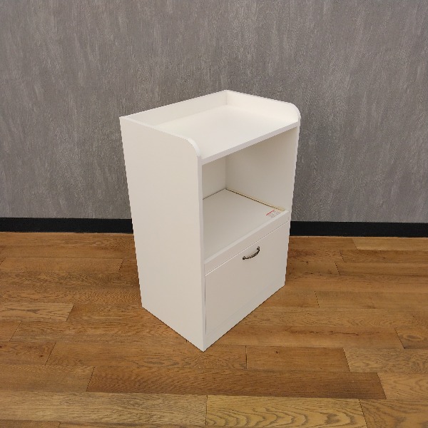 レンジボード ホワイト ミニ食器棚 レンジボード