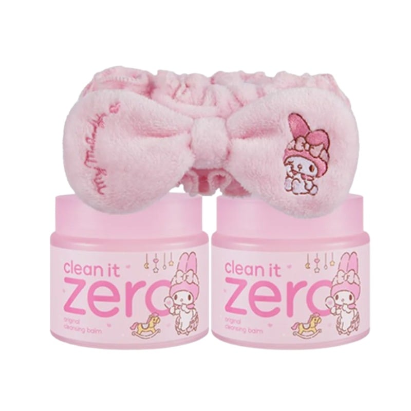 [マイメロディ コラボ]クリーンイットゼロクレンジングバーム (オリジナル) 180ml 2個+マイメロディ 洗顔バンド