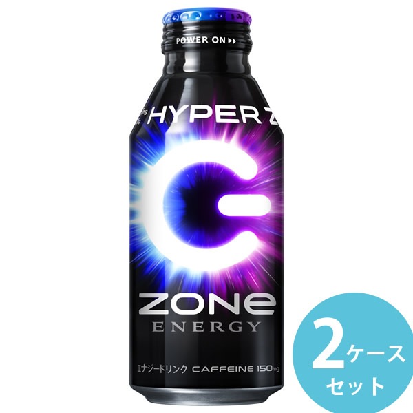 サントリー HYPER ZONe ENERGY 400mlボトル缶 48本(24本 2ケース) (全国一律送料無料) ハイパー ゾーン エナジードリンク カフェイン アルギニン 高麗人参 エキス