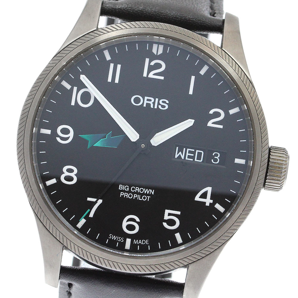 オリス ORIS 01 752 7698 4224 07 ビッククラウンプロパイロット LIMA LIMITED EDITION 自動巻き メンズ 良品 _896867【中古】
