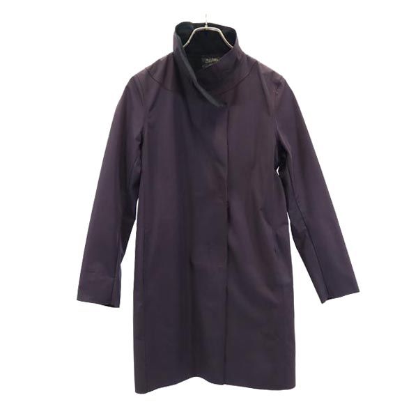 フェム 日本製 三陽商会 長袖 コート 40 ボルドー 裏起毛 レディース 古着