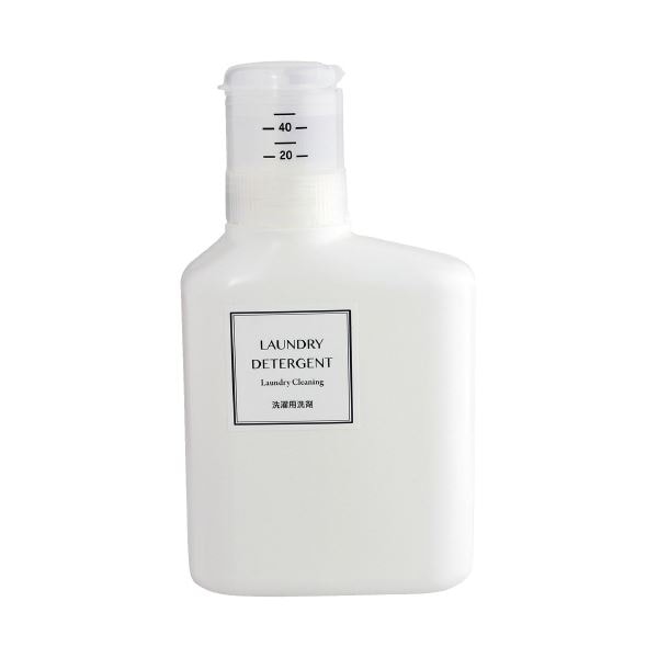 （まとめ）レック 押して計る洗濯洗剤ボトル1000mL（x20セット）