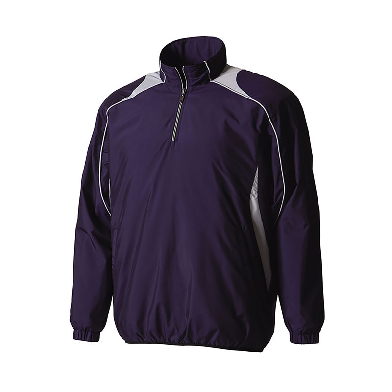 ジュニア 長袖プルオーバーコート 野球 アウター (JSTD-425B)