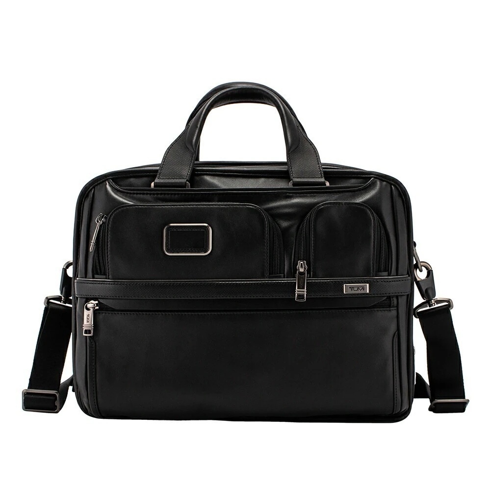 ビジネスバッグ ALPHA 3 エクスパンダブル オーガナイザー ラップトップ ブリーフ レザー