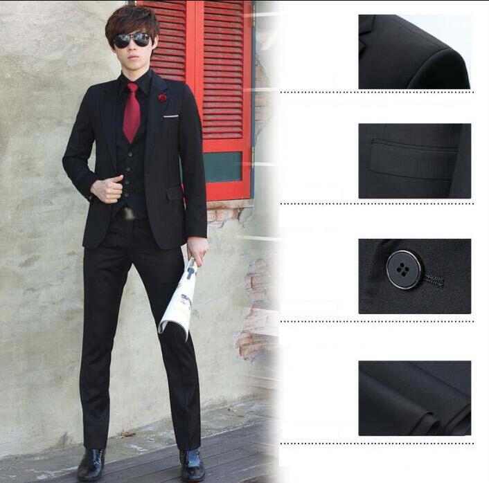 ラストチャンス贈り物ネクタイ（ランダム）7色 3点セットアップ メンズスーツ ビジネススーツ リクルートスーツ 無地 ジャケット+シャツ+パンツ XＳ～4XL カジュアルスーツ フォーマルスーツ 男性