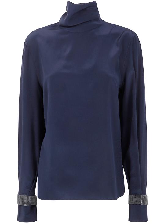 BRUNELLO CUCINELLI Women Shirts MB993EK714 C7186 BLACK