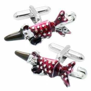 SWANK（スワンク） パラソルチョコのカフス（レッド） C0127