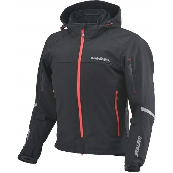 D99558 [HBJ-057 ソフトシェルパーカー ブラック M]