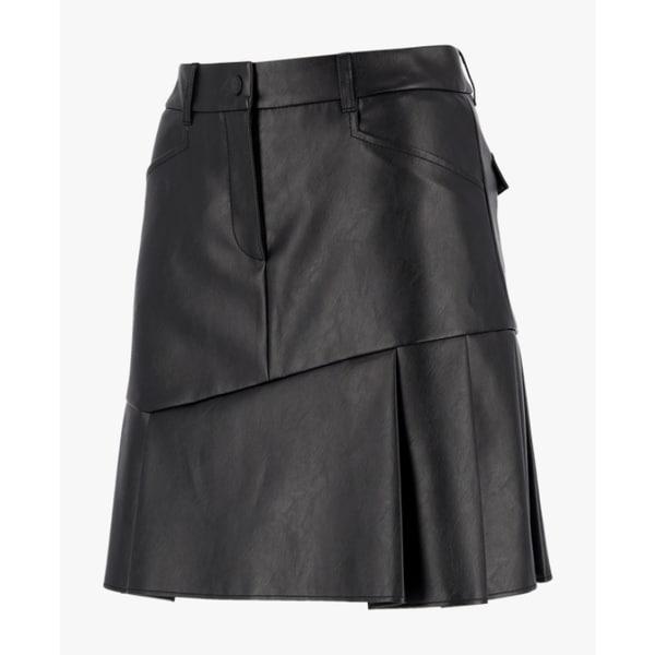 （6J61802 199）2023年 女性 秋 レザー スカート