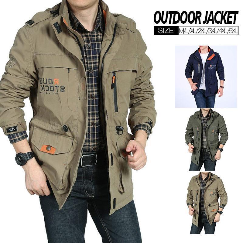 【即納】マウンテンパーカー パーカー メンズ ジャケット ウインドブレーカー ジャンバー フード付き 撥水 春秋 英文字 通勤 通学 シンプル