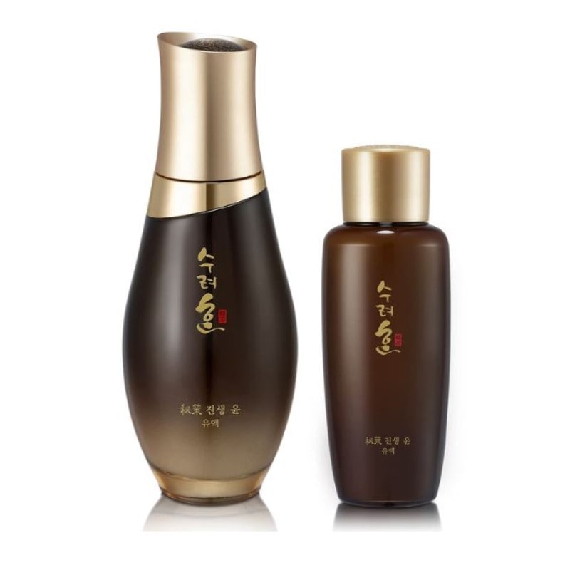 秘策 ジンセン 潤 乳液 130ml + 100ml/ ローション/ LG生活健康