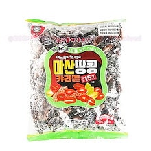 【馬山ピーナッツキャラメル 元祖 500gX1袋】마산 캬라멜/黒馬印 /思い出の味/韓国