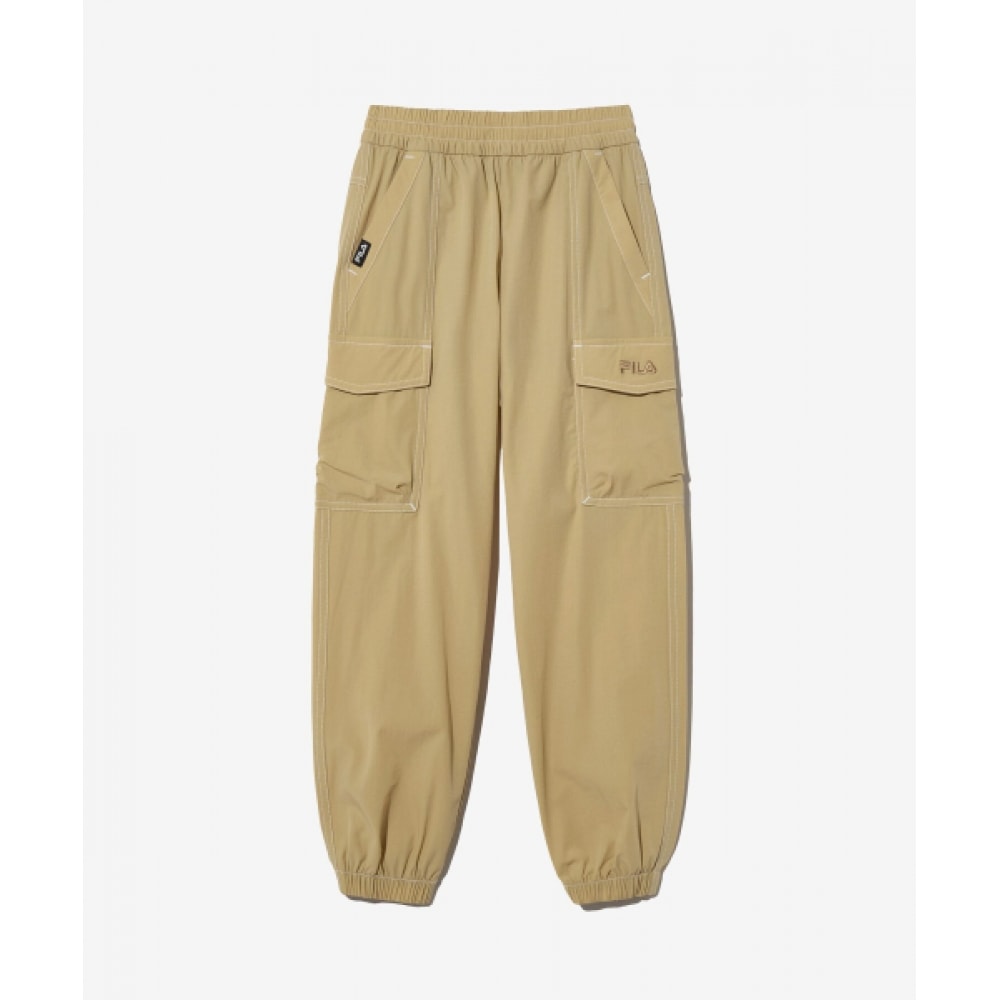 フィラ KIDS スティッチ ジョガーパンツ FK2WPH2202XBEG