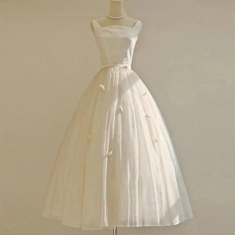 毎日厳選 パーティードレス 前撮り 成人式 結婚式 二次会 演奏会 白 お呼ばれ ウェディングドレス 花嫁 サイズオーダーメイド可能 ウェディング ロングドレス ワンピース 77