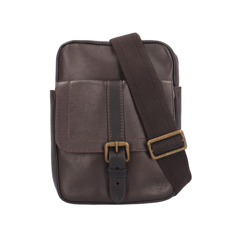 ルイヴィトン イロクワ ユタ ショルダーバッグ M92534 ブラウン LOUIS VUITTON 中古
