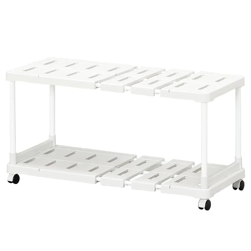 押入れ 整理棚 伸縮 幅72~92×奥行37×高さ44.9cm グレー SOR-370W