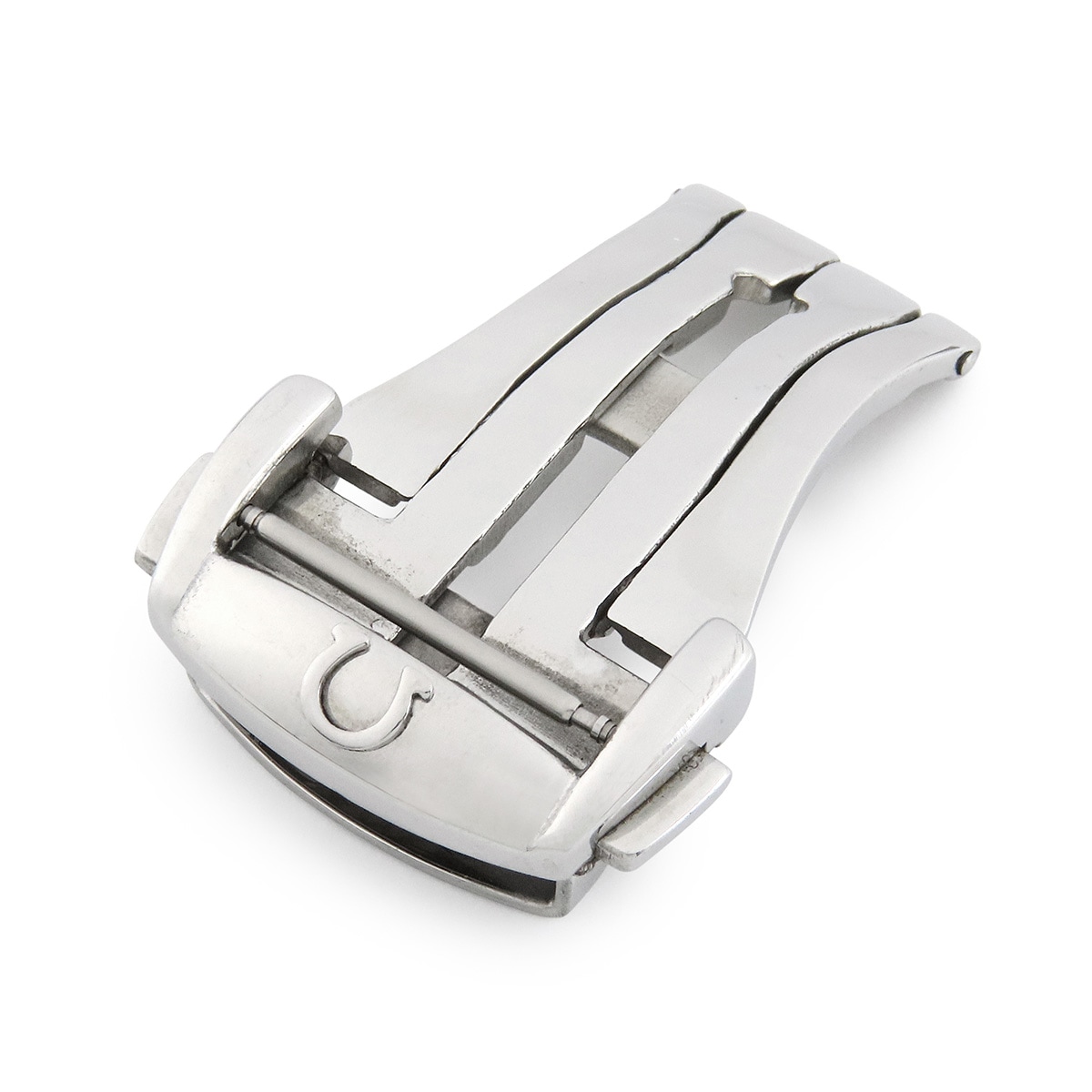 オメガ OMEGA 腕時計パーツ ステンレススチール シルバー 純正 18mm幅対応 フォールディング Dバックル パーツ 替え 交換 予備 ステンレス SS シルバー 銀 【中古】 26,646円