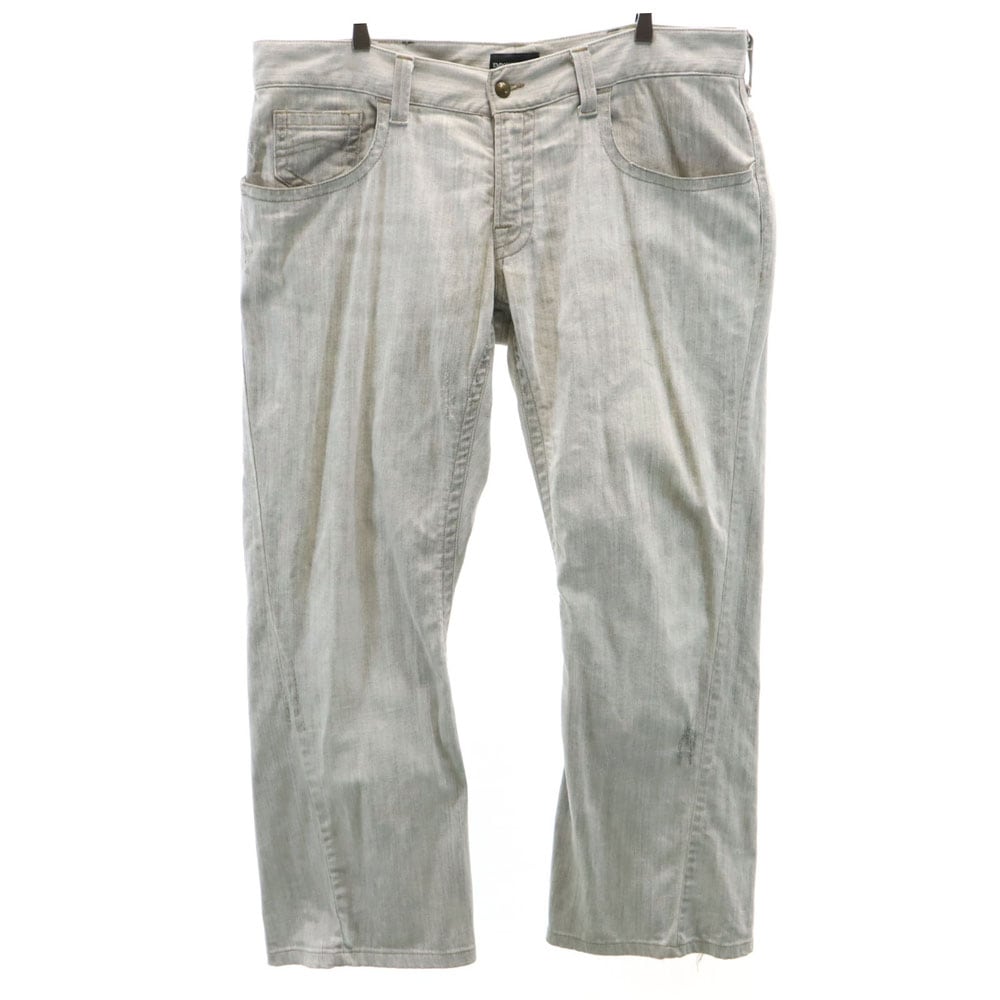 イタリア製 ブーツカットパンツ グレー系 メンズ