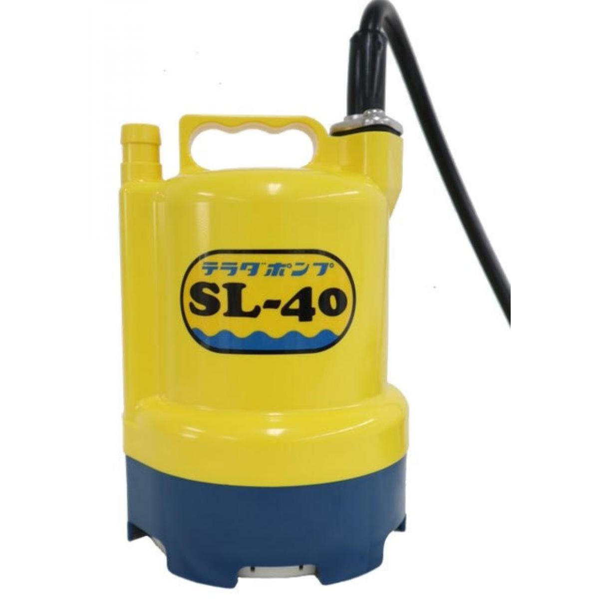 【在庫有・即納】テラダ TERADA 寺田 水中ポンプ 50/60Hz SL-40 ポンプ 省エネ 清水専用 循環 SL-52 の後継機種