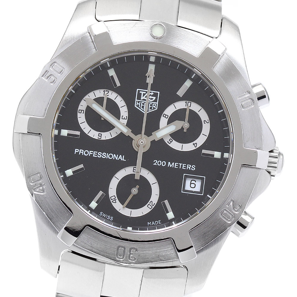 タグホイヤー TAG HEUER CN111F エクスクルーシブ クロノグラフ クォーツ メンズ _886883【中古】
