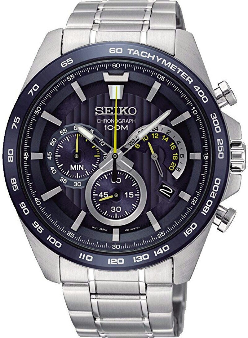 [10年保証] SEIKO SSB301P1 [セイコーインポート] セイコー クオーツ クロノグラフ タキメーター 100m防水 [逆輸入モデル]
