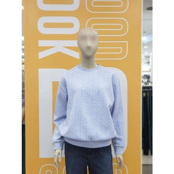女性秋エンボス加工マンツーマンTシャツ CTL611