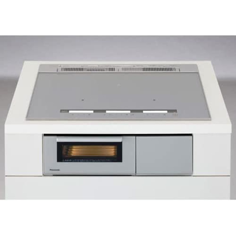 パナソニック 3口IH ビルトインIHクッキングヒーター シルバー KZ-BN37S