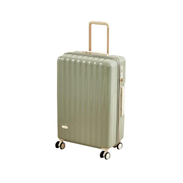 スーツケース カーキ Sサイズ 機内持ち込み TSAロック 短途旅行 出張 ((S