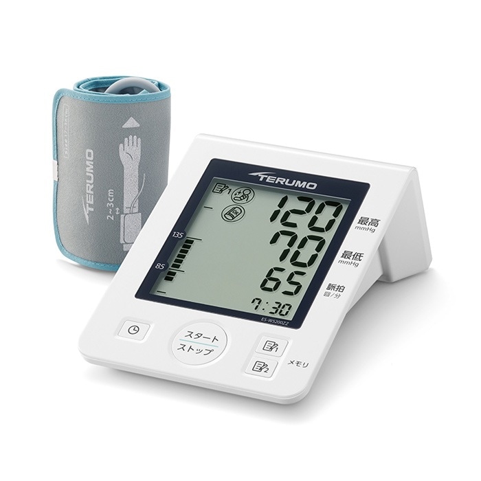 血圧計 腕に巻くタイプ 上腕式 テルモ電子血圧計 ACアダプタ付き ES-W5200ZZ