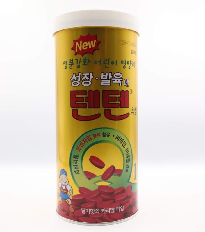 HANMI 韓国の子供栄養剤 TEN TEN 120噛む錠剤