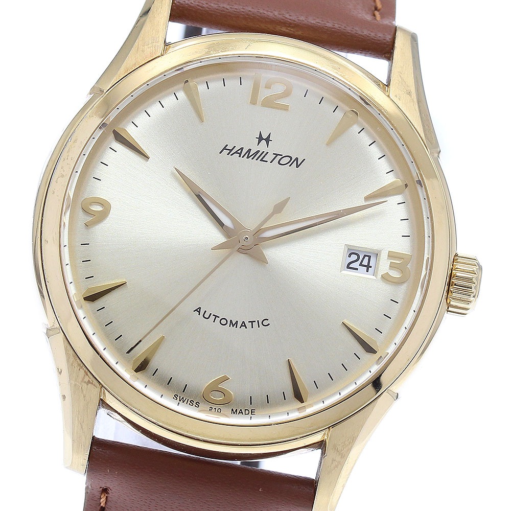 ハミルトン HAMILTON H384350 ジャズマスター シノマティック デイト 自動巻き メンズ _879312【中古】