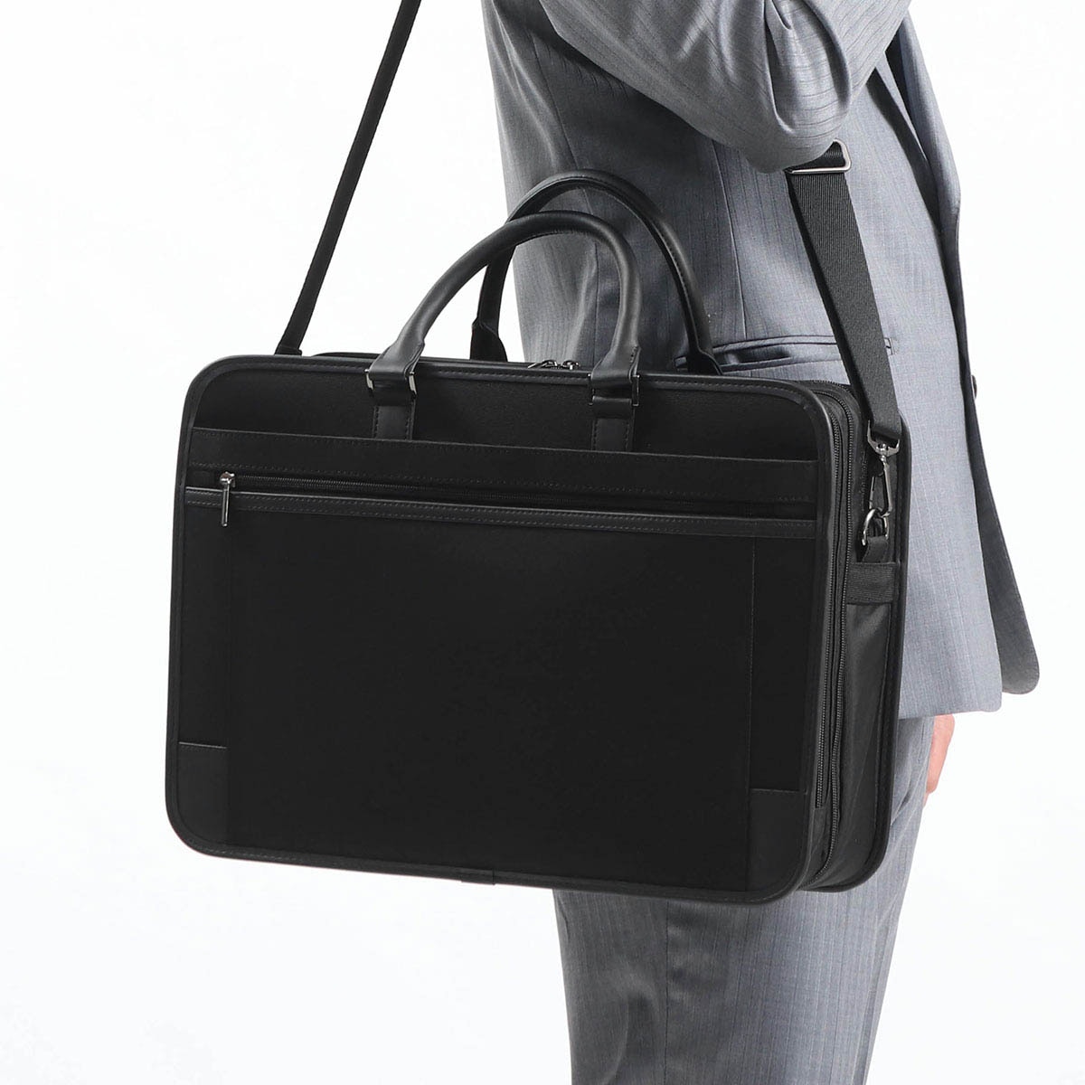セール ビジネスバッグ 2WAY BANKER BRIEF B4 PC 拡張 307H-01