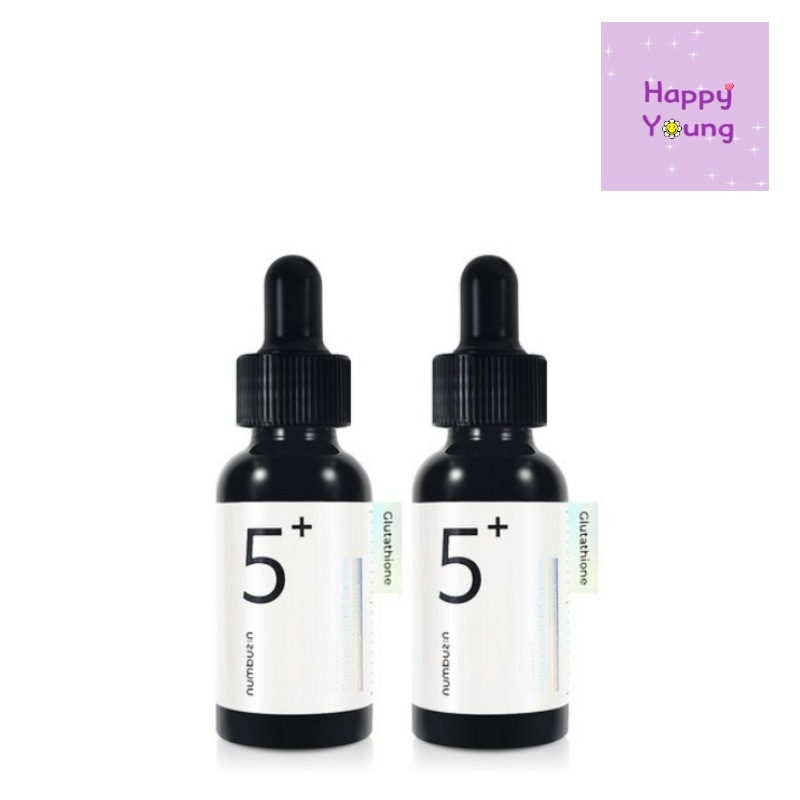 5番 白玉グルタチオンC美容液, 30ml, 1+1