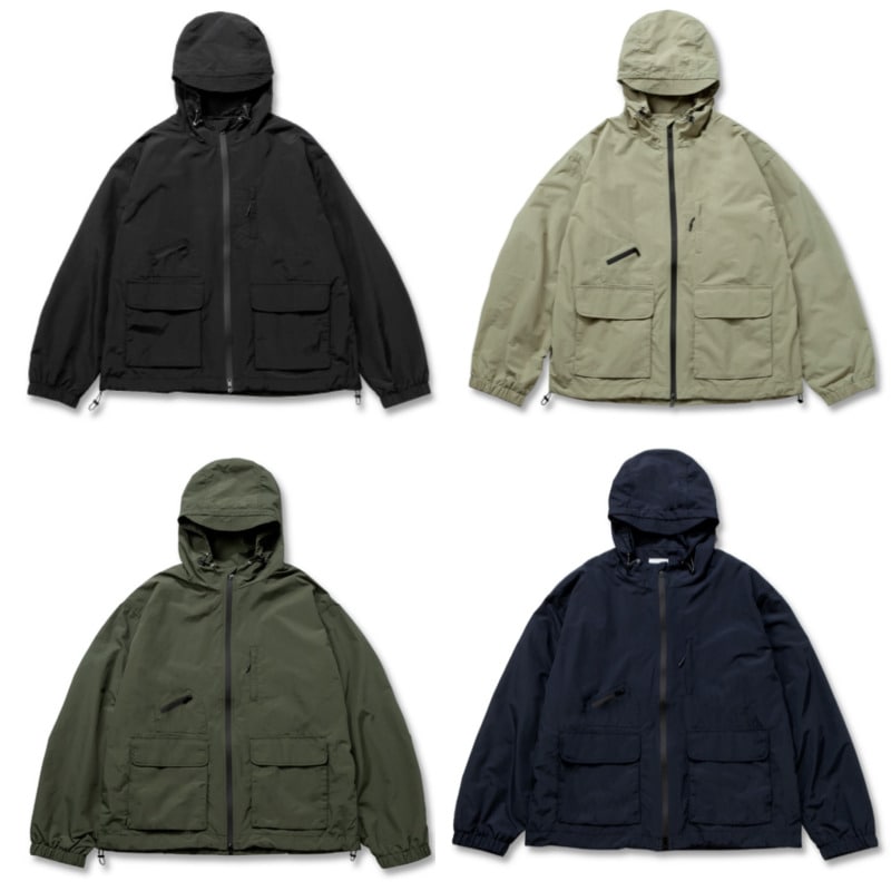 DIMITRI BLACK / Authentic Hood Windbreaker 4color / ナイロンジャケット