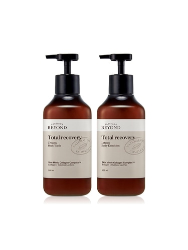 トータルリカバリークリーミーボディウォッシュ+インテンスボディエマルジョン2点セット (500ml+500ml):: [韓国コスメ]