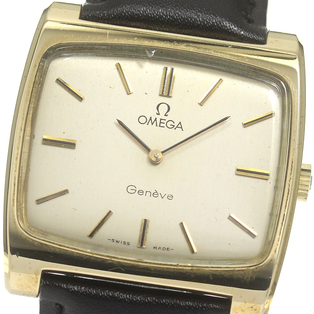 オメガ OMEGA 111.0109 ジュネーブ ヴィンテージ スクエア Cal.625 手巻き メンズ _835597【中古】