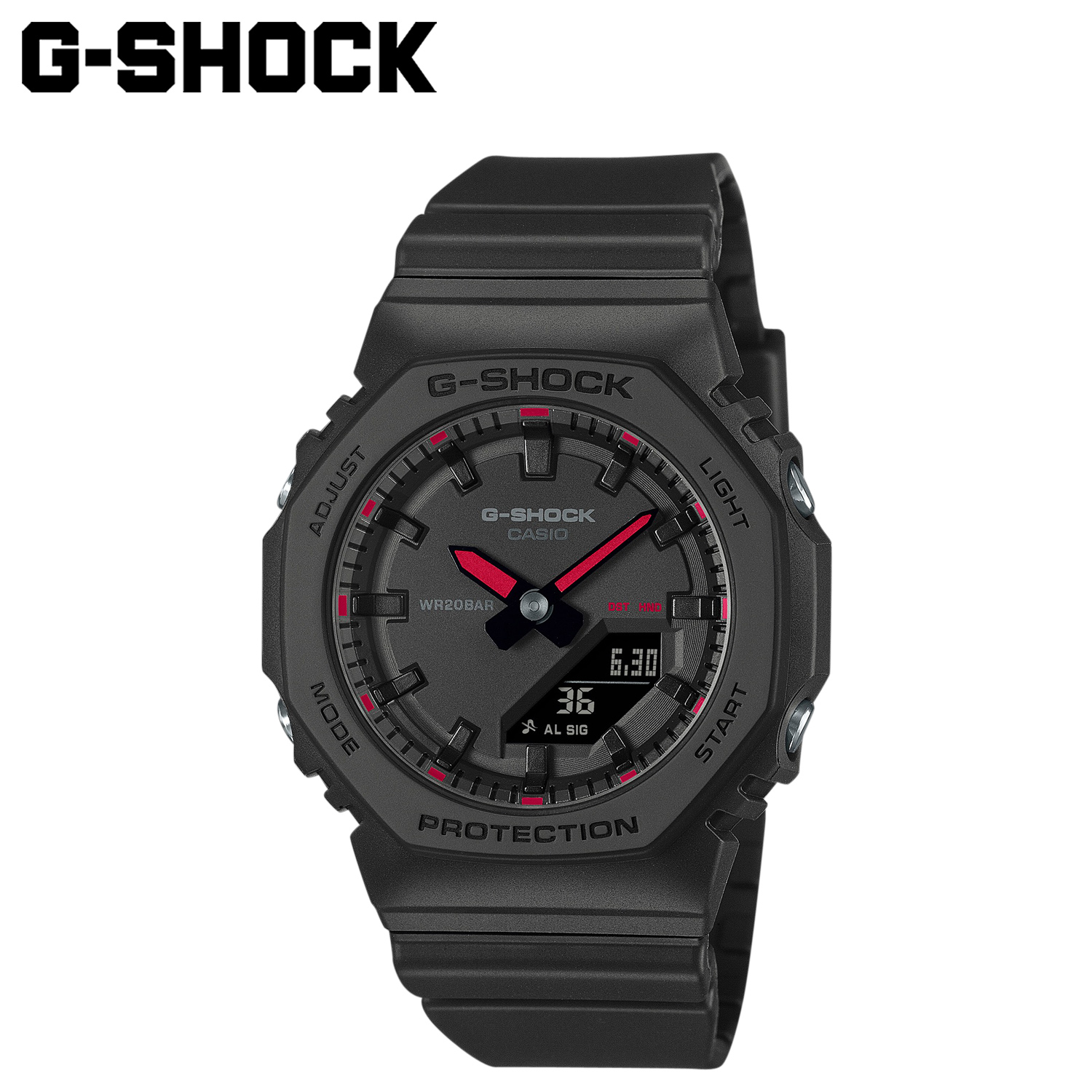 G-SHOCK 腕時計 GMA-P2100SA-1A1JF 2100 SERIES 防水 レディース ブラック 黒