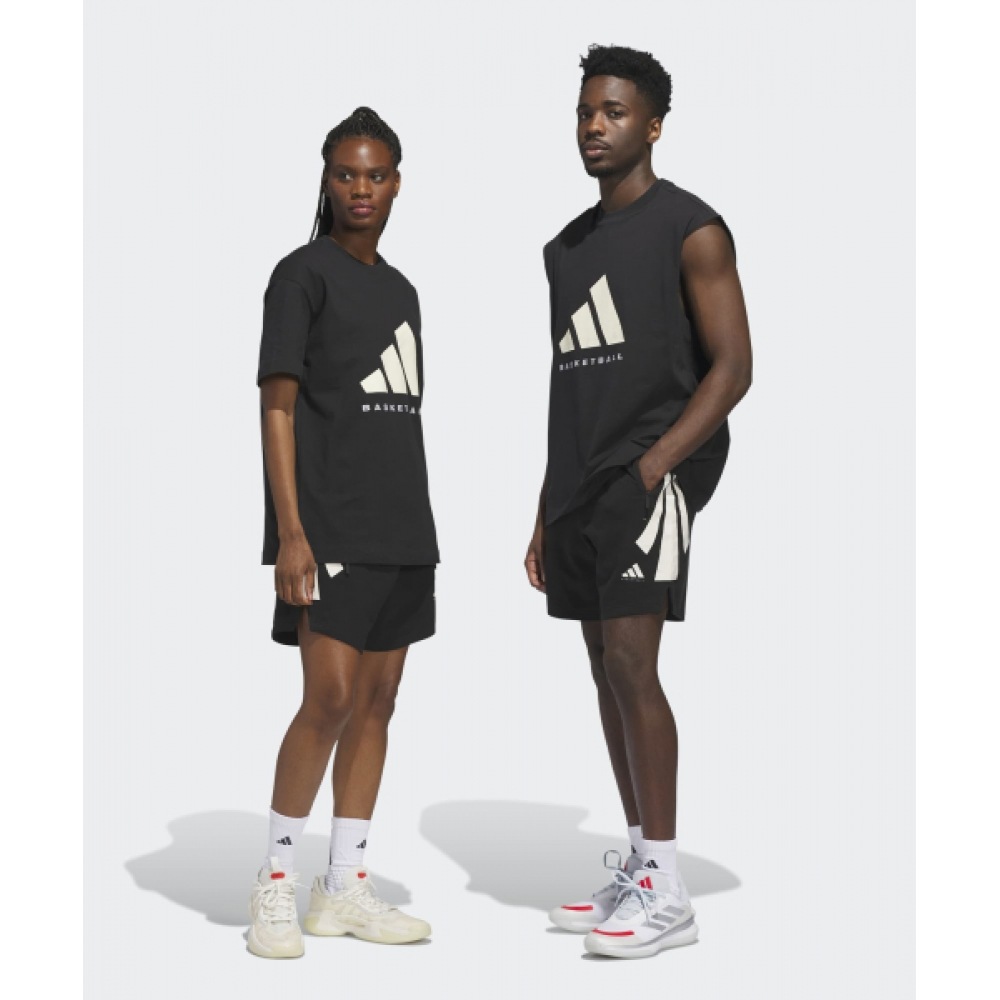 アディダスバスケットボールスペーサーショートパンツ-ブラック/JX5591