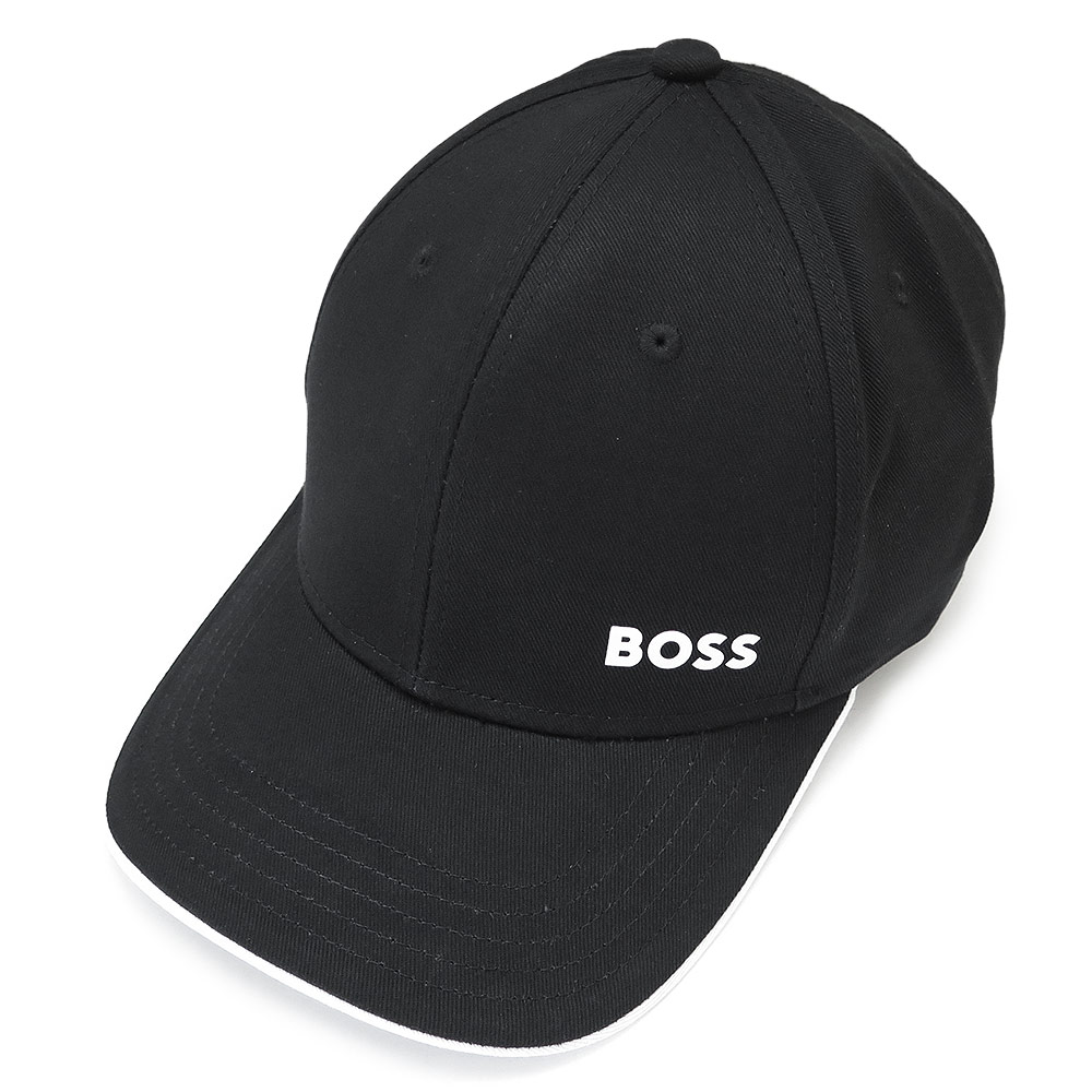 キャップ メンズ 帽子 ベースボールキャップ ロゴ プリント コットンツイル ブラック 黒 大谷翔平 愛用ブランド 50519219 002 2025年秋冬新作