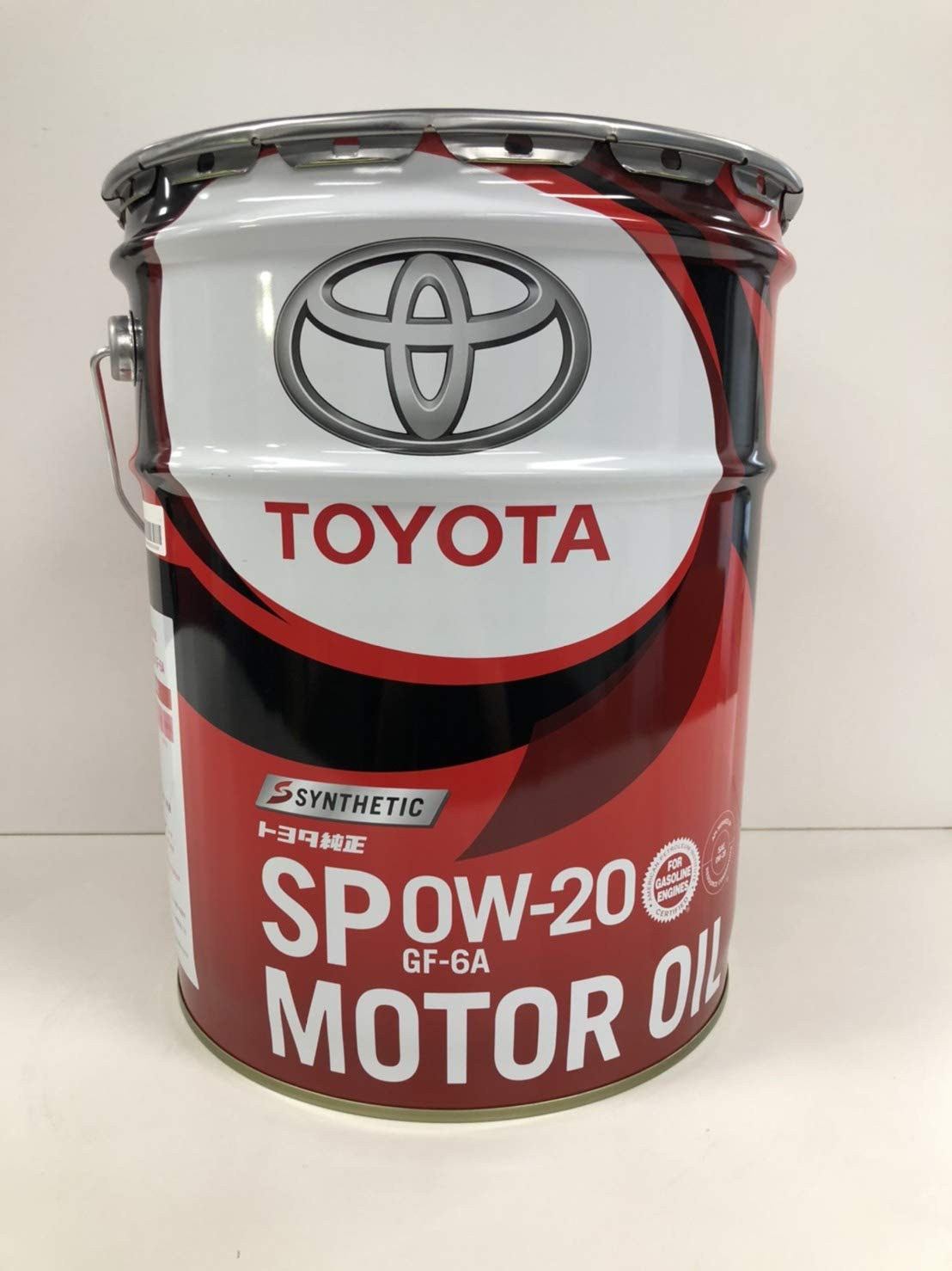 TOYOTA 純正エンジンオイル SP 0W-20 20L 品番:08880-13203