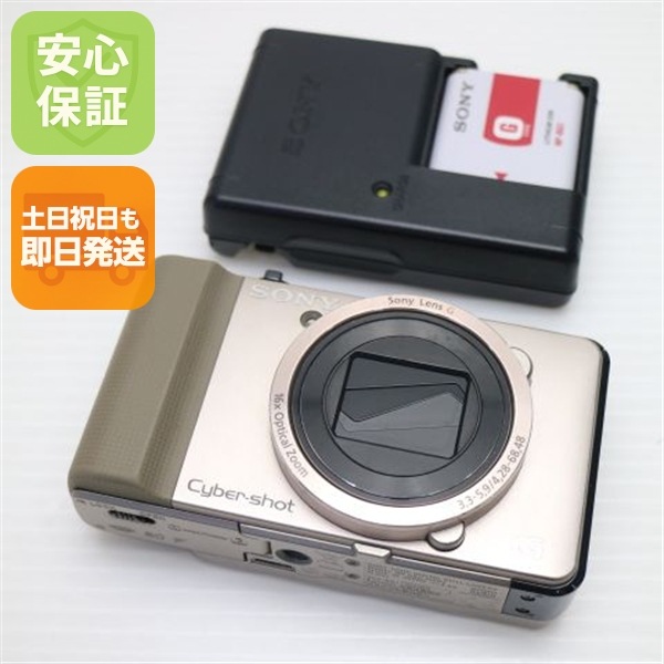 美品 Cyber-shot DSC-HX9V ゴールド SONY デジカメ 45