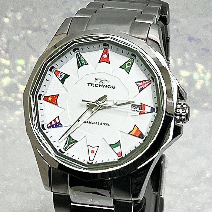 テクノス 腕時計 メンズウォッチ TECHNOS T9B99SS ラッピング無料 手書きのメッセージカード あす楽対応
