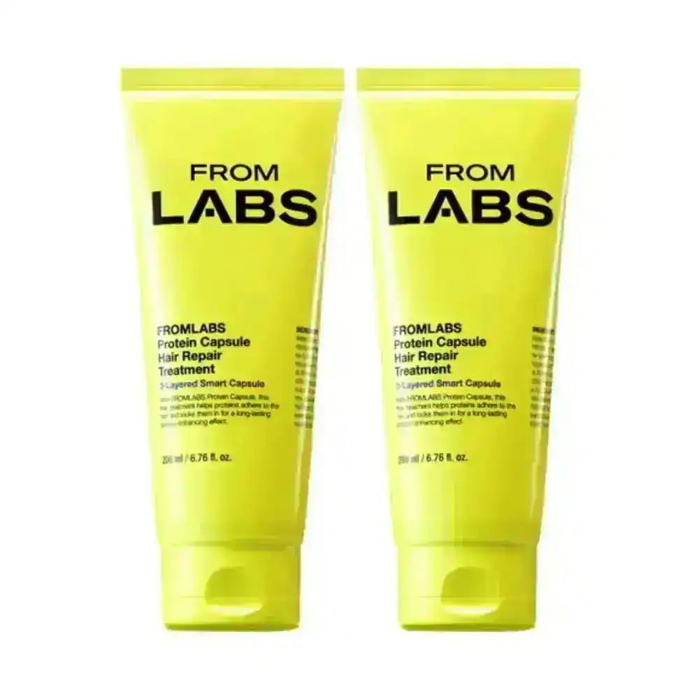 【THE BOYZ】 FROMLABS プロテインカプセルヘアリペアトリートメント, 200ml, 2個
