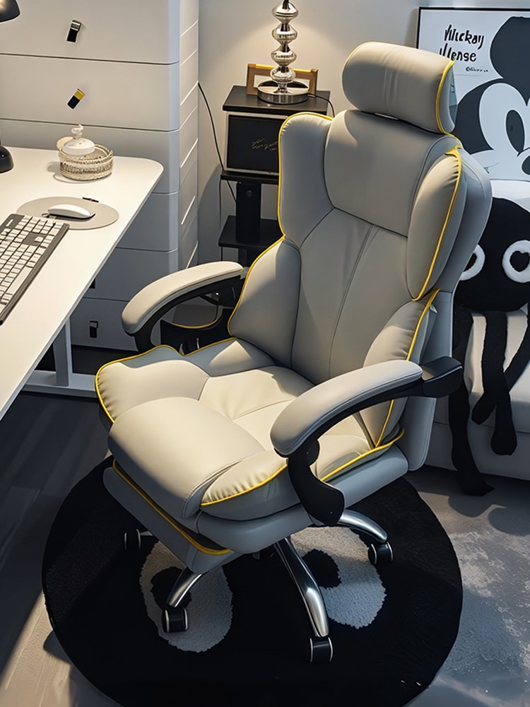 ソファチェア オフィスチェア パソコンチェア ゲーミングチェア 足踏み付き 人間工学設計 135大仰角後仰ぎ 横になって休憩可能