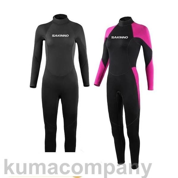 フルスーツ ウェットスーツ レディース 2mm 長袖 水着 防寒 保温 ネオプレーン ダイビング サーフィン バックジップ仕様 マリンスポーツ