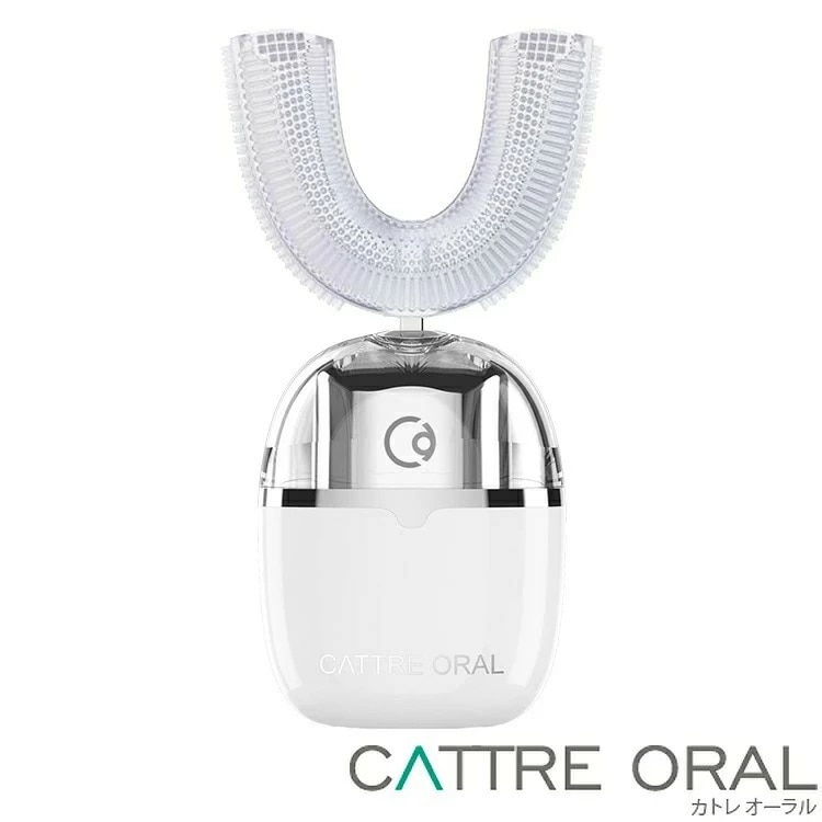 カトレオーラル 音波振動U型電動歯ブラシ CTL-600 口腔ケア 美白 ホワイトニング 高速ブラッシング マウスケア 口腔洗浄 歯磨き ハミガキ