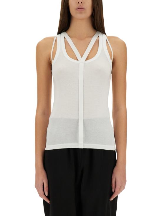 HELMUT LANG Women Tops O09HW503 C7J WHITE