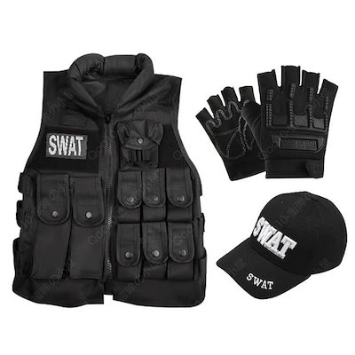 SWAT スワット コスプレ ハロウィン 6点セット