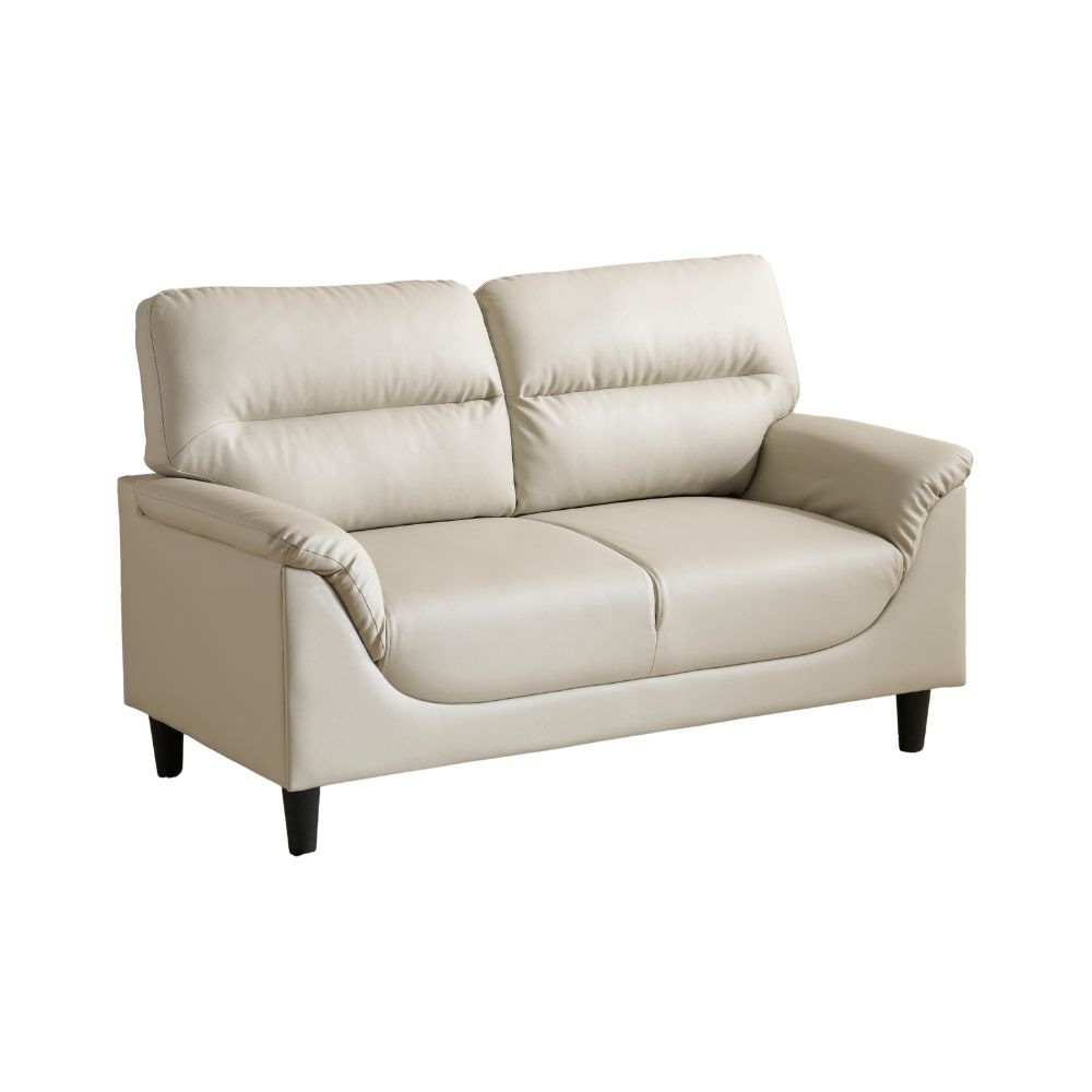 【国内へ発送&送·料·無·料】753ソファ 二人掛け カウチ PUレザー モダン シンプル ソファー2P おしゃれ 座面肘掛け一体型 圧力分散 高品質 耐荷重